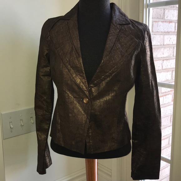 NWT New Frontier Leather Jacket - Picture 1 of 8